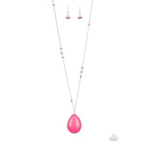Desert meadow pink necklace